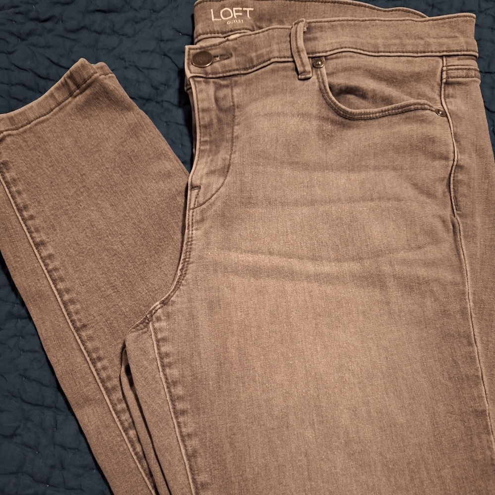 Loft 14P Grey Jeans